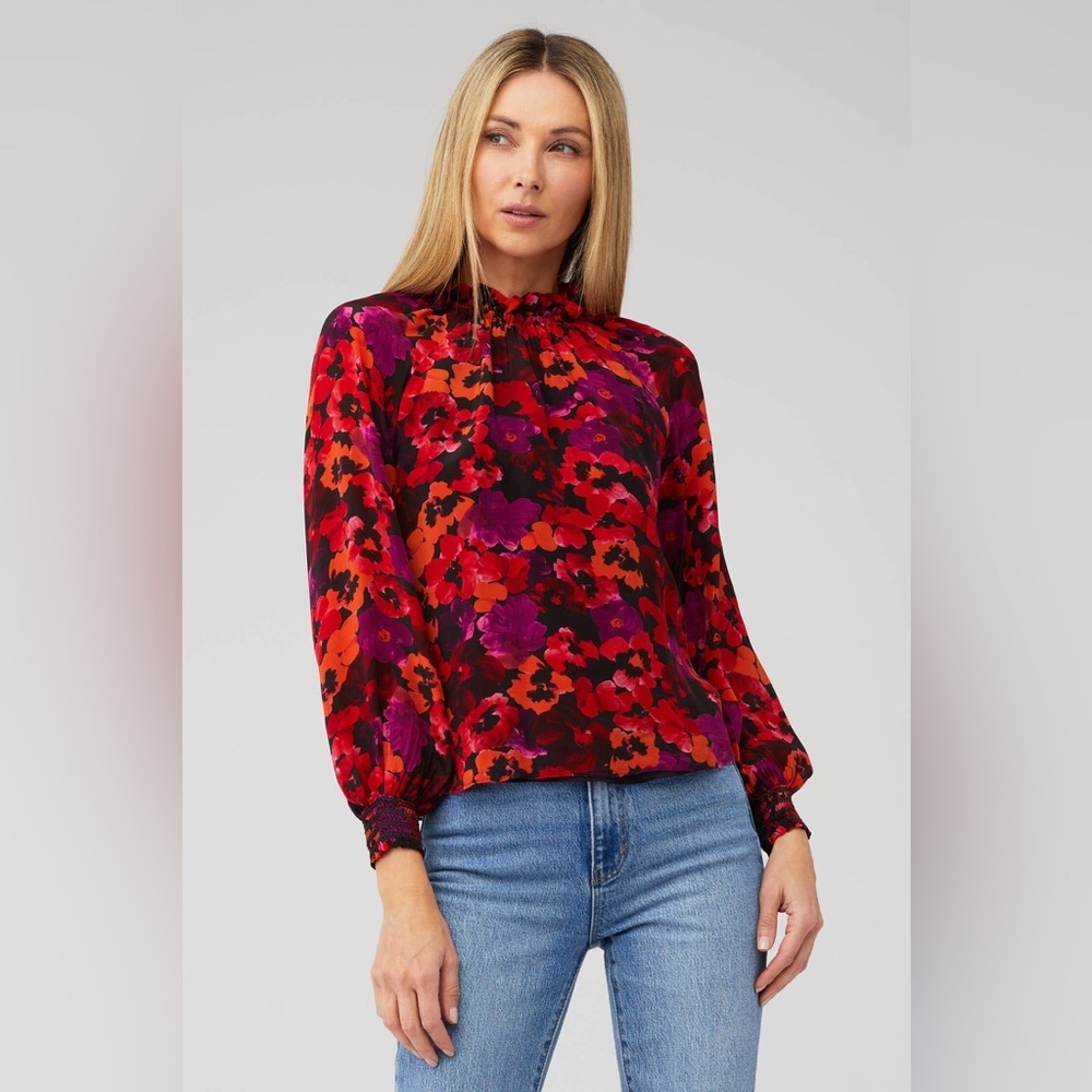 SAYLOR Beck Floral Top. Medium. NWOT!